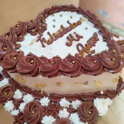 Cake de corazón ❤️