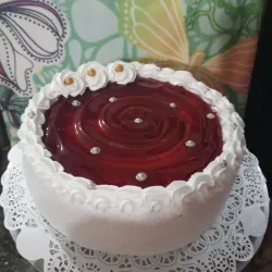 Cake de frambuesa