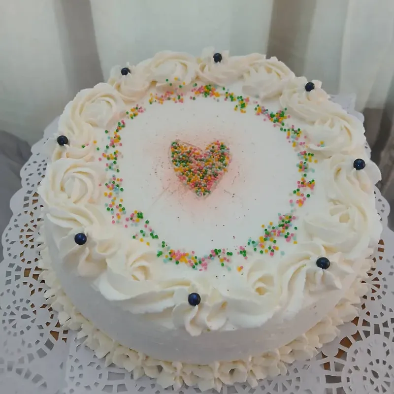 Cake de vainilla