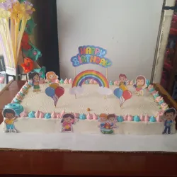 Cake rectangular temático