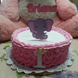 Cake redondo temático 1 añito
