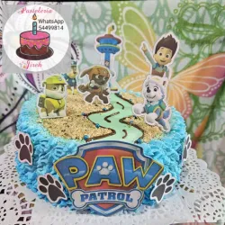Cake temático Pow Patrol 