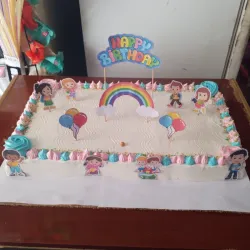 Cake temático rectangular