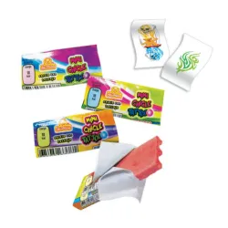 Chicles con tatuaje