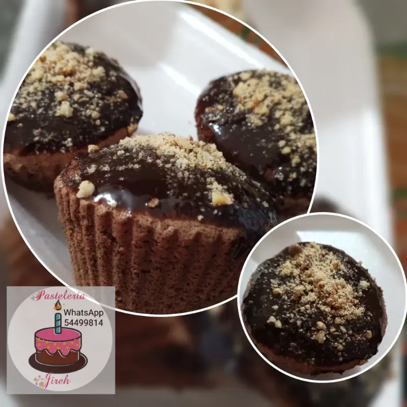 Cupcakes choco mani