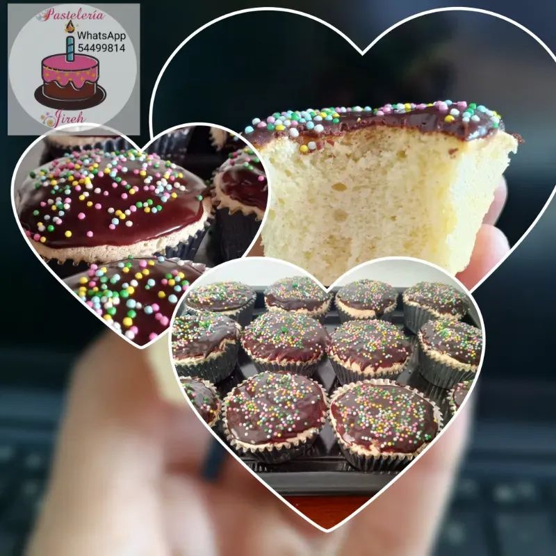 Cupcakes con cubierta