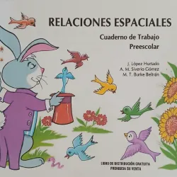 Libro Relaciones Espaciales de preescolar