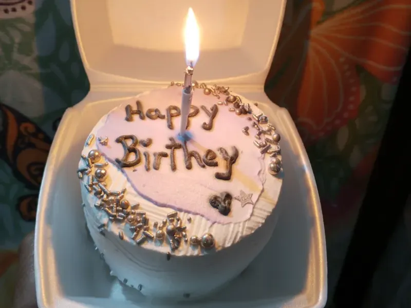 Mini lunch box cake