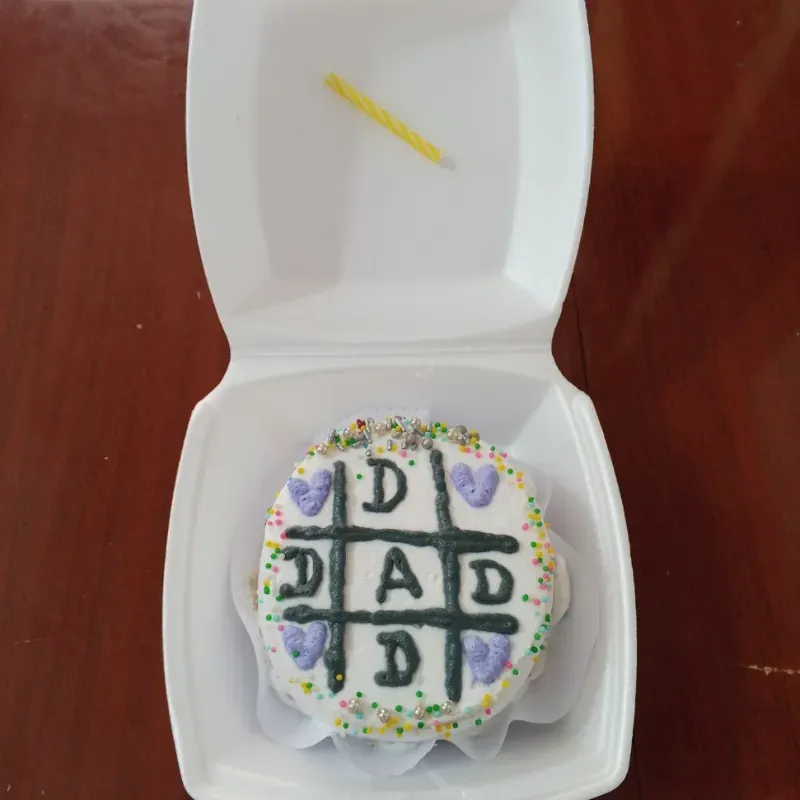 Mini lunch box cake 