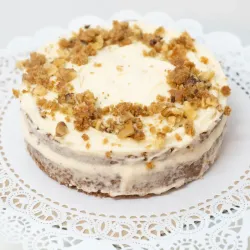 Mini Tarta de zanahoria con frosting de queso crema. (16 cm de diametro)