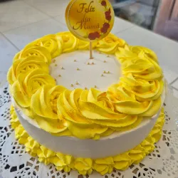 Pastel redondo para mamá