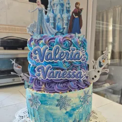 Pastel temática Frozen