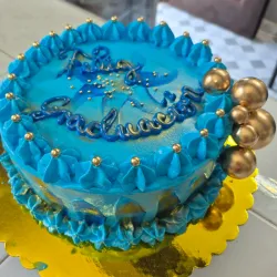 Pastel temática graduación