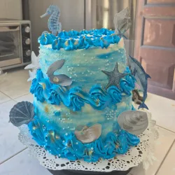 Pastel temática marina