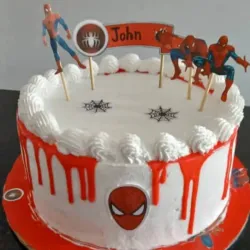 Pastel tematico Spiderman