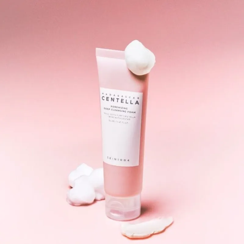 ✨ Madagascar Centella Poremizing Deep Cleansing Foam – SKIN1004 - 125ML