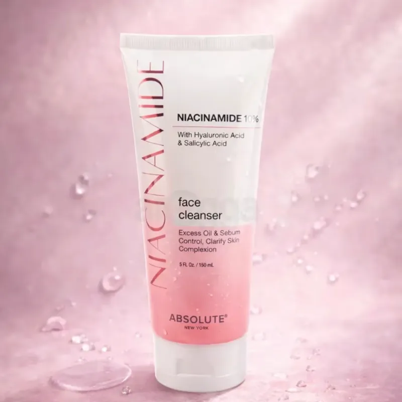✨NIACINAMIDE 10% FACE CLEANSER  With Hyaluronic Acid & Salicylic Acid | Excess Oil & Sebum Control | Clarify Skin Complexion