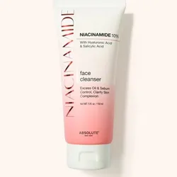 ✨NIACINAMIDE 10% FACE CLEANSER  With Hyaluronic Acid & Salicylic Acid | Excess Oil & Sebum Control | Clarify Skin Complexion