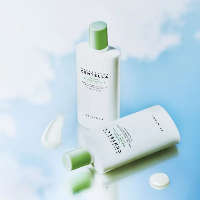 🌿SKIN1004 MADAGASCAR CENTELLA – SOOTHING SUN MILK SPF50+ PA++++