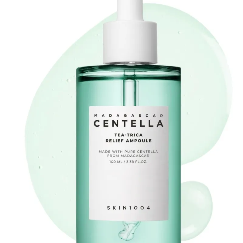 ✨ SKIN1004 MADAGASCAR CENTELLA TEA-TRICA RELIEF AMPOULE – 100 ml ✨