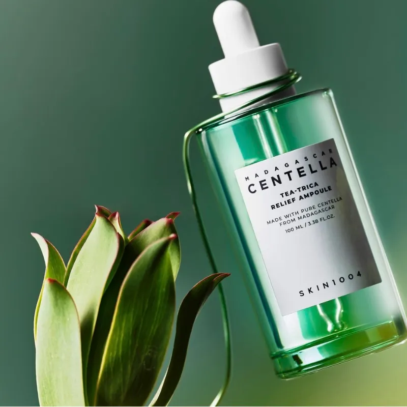 ✨ SKIN1004 MADAGASCAR CENTELLA TEA-TRICA RELIEF AMPOULE – 100 ml ✨