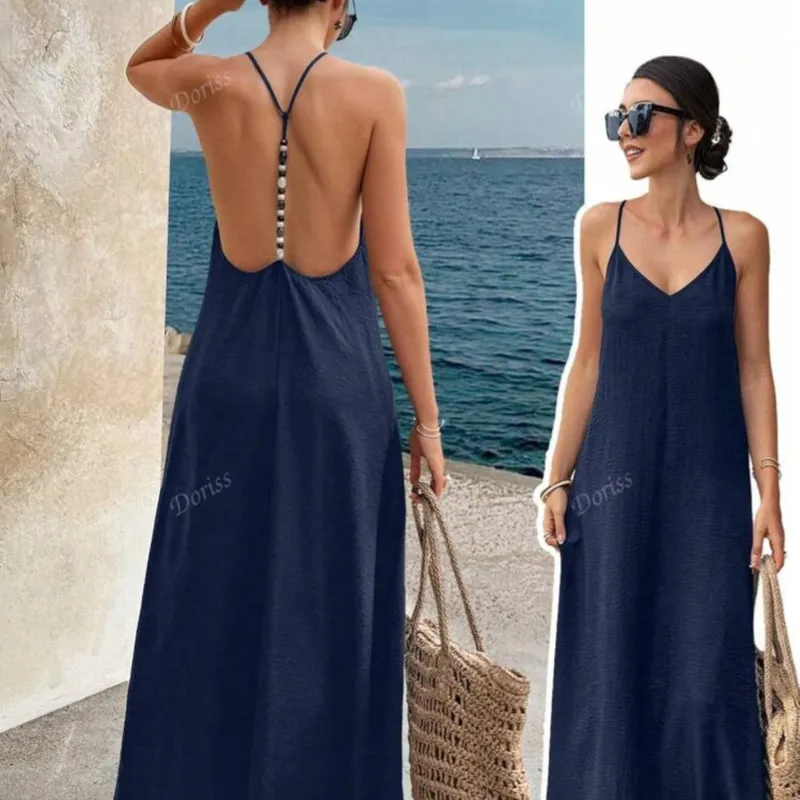 Vestido color azul 