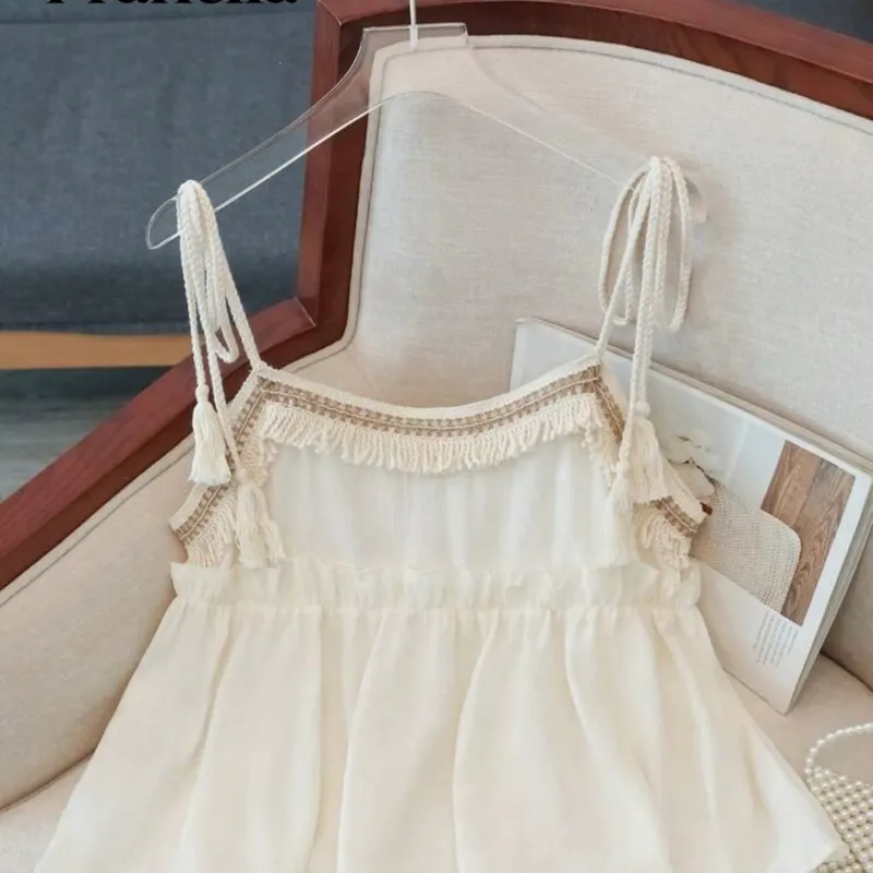 Blusa de tirantes 