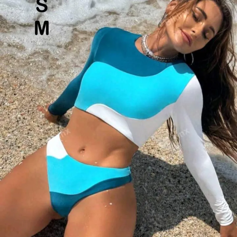 Bikini mangas largas