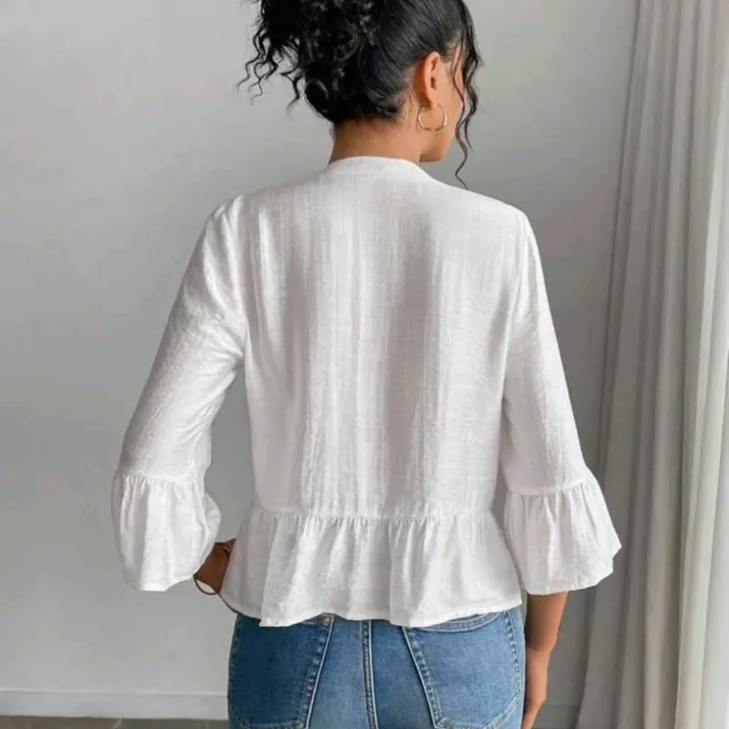 Blusa de mangas largas 