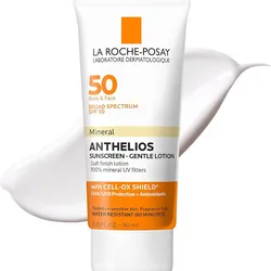 Protector corporal y facial de La Roche Posay. Amplio espectro 50 SPF.