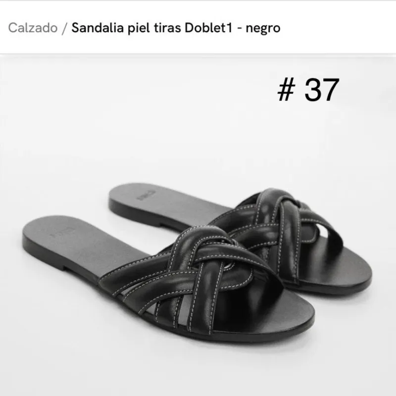 Sandalias planas MANGO