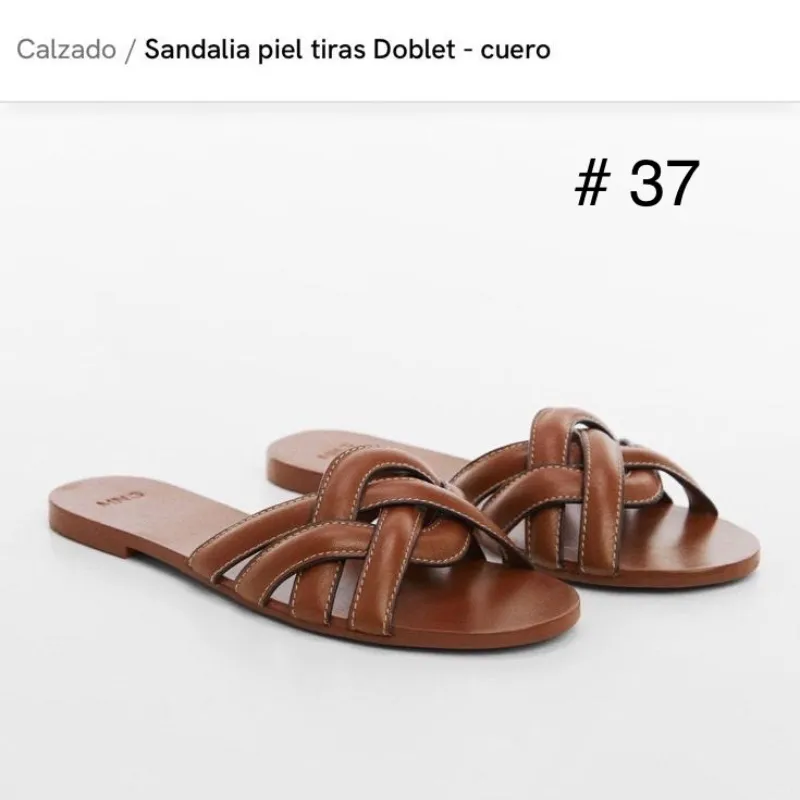 Sandalias planas MANGO