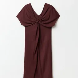 Vestido color marron