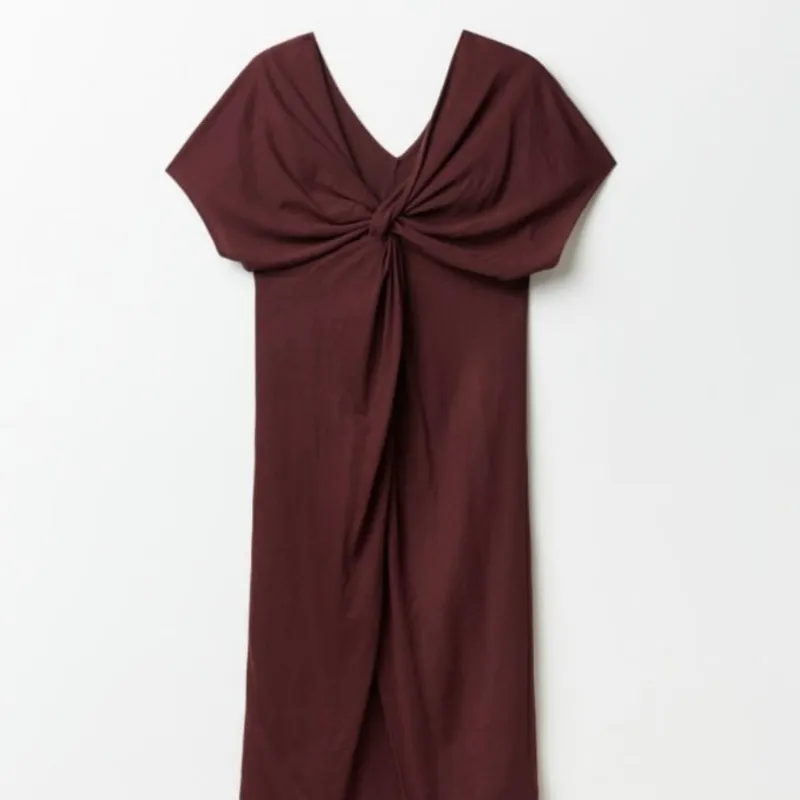 Vestido color marron