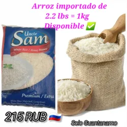 Paquetes de arroz