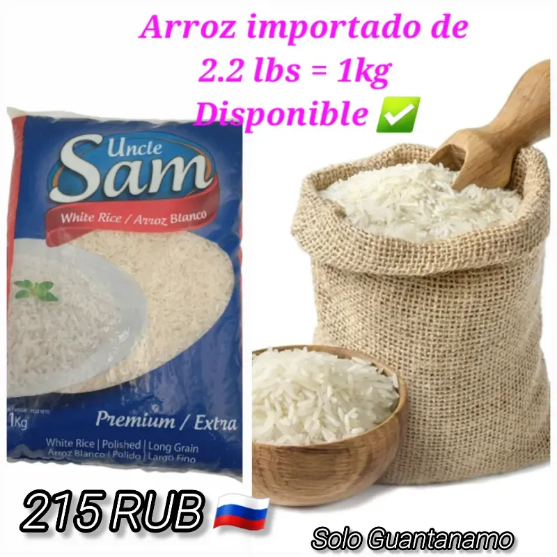 Paquetes de arroz
