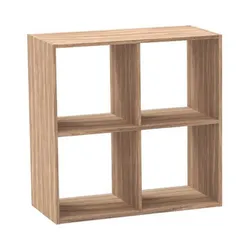 80448 - Estantería de 4 Niveles SpaceQub 67.5x32x67.5cm 7house