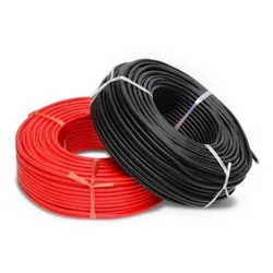 Cable fotovoltaico rojo/negro