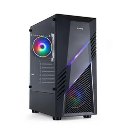 Caja Semitorre Gaming TOOQ “BIOHAZARD” Negra