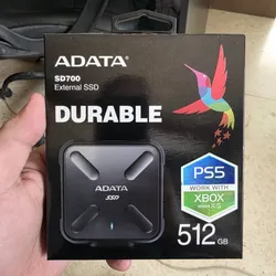 Disco Externo SSD ADATA SD700 512 GB Negro