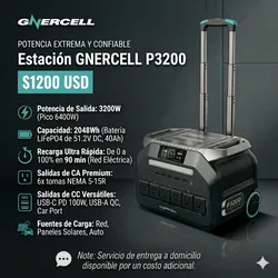 Estación de energía Genercell P3200