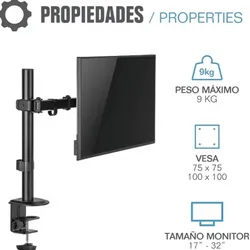 iggual Soporte Articulable Pinza