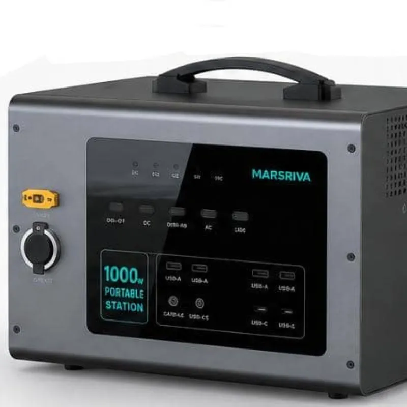 Marsriva 1000W Portable Power Station, 1176Wh