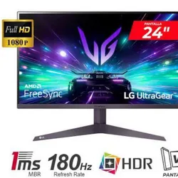 MONITOR GAMING LG ULTRAGEAR 24”