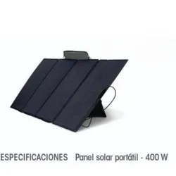 Panel solar portátil 400W Ecoflow