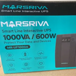 Ups backup Marsriva 1000VA / 600W Smart Line-Interactive, Bateria 12V / 9Ah