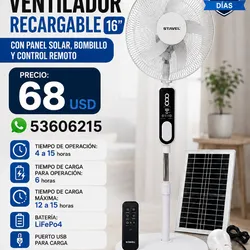 Ventilador Recargable