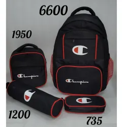 Juegos de mochila,lonchera,porta lápiz y porta pomo