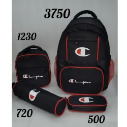 Juegos de mochila,lonchera,porta lápiz y porta pomo