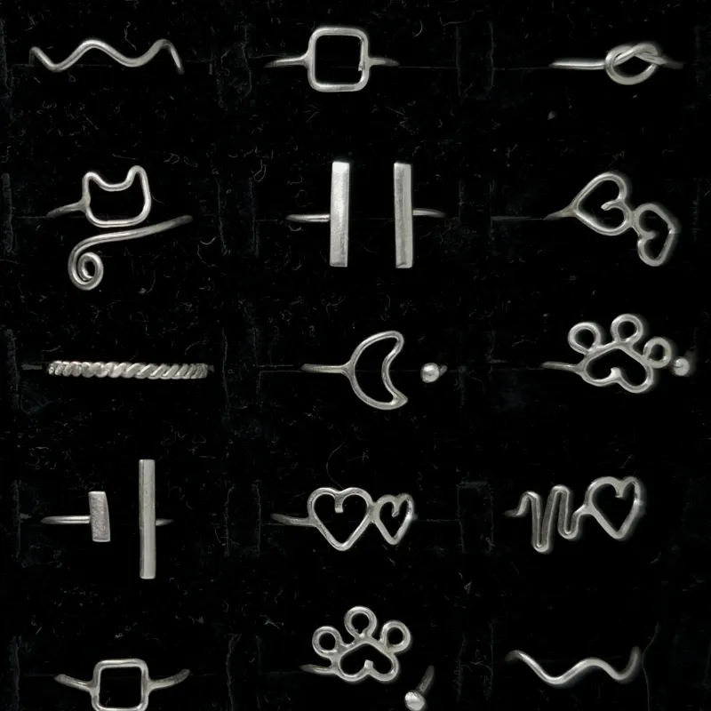 Anillos Medio dedo